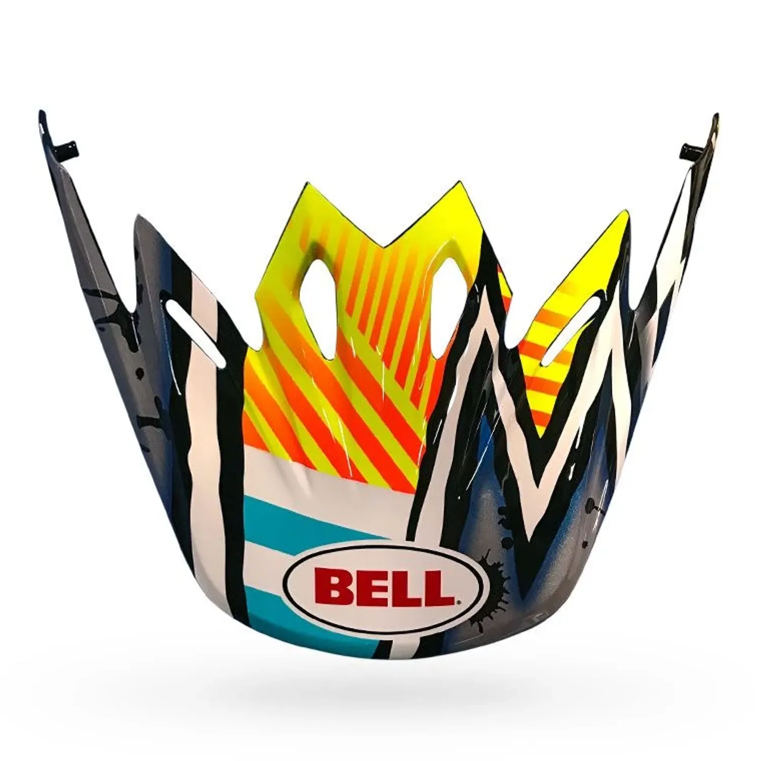 PS MOTO 9 VISOR ASSYM YEL/BLK