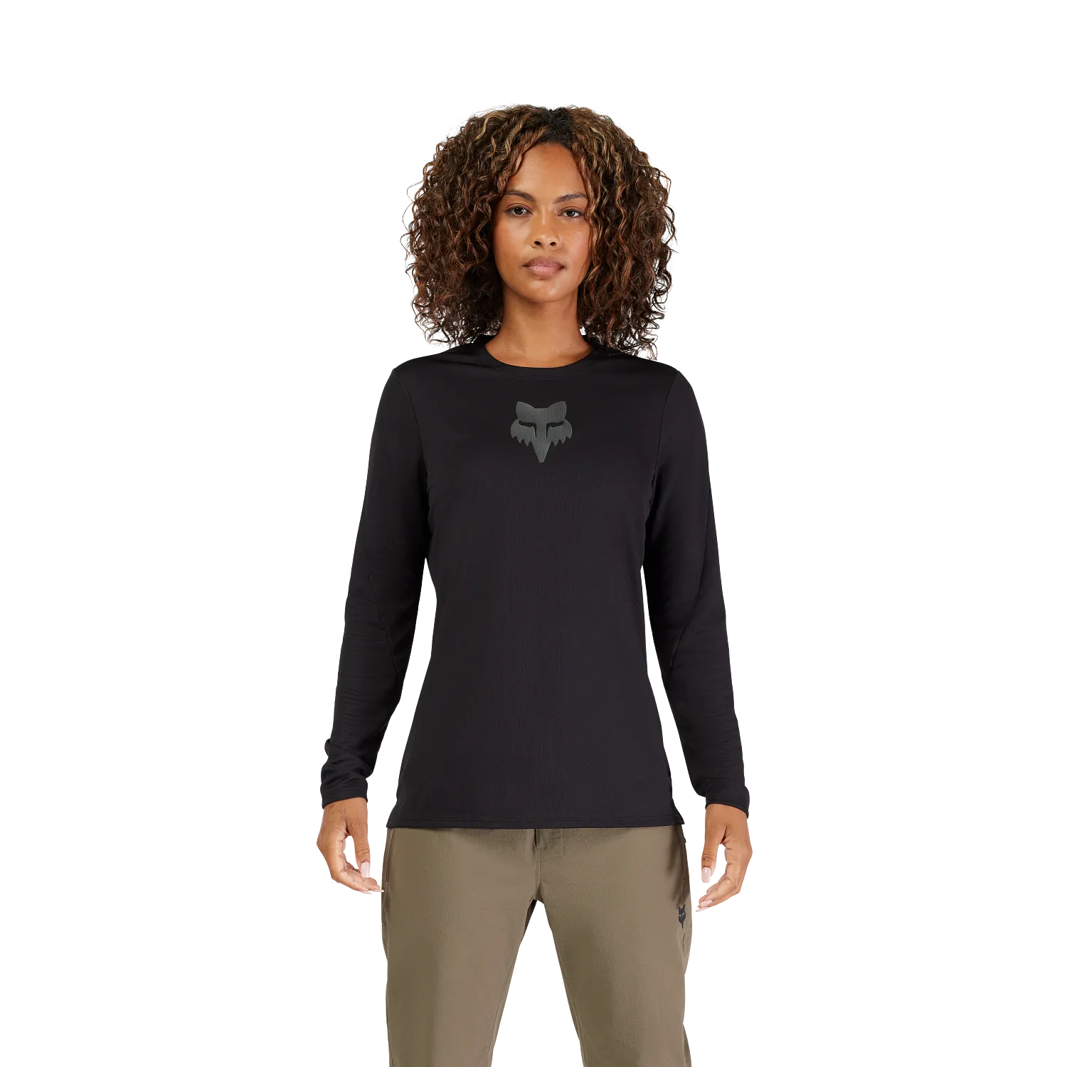 Dames Ranger Fox Head Long Sleeve Jersey