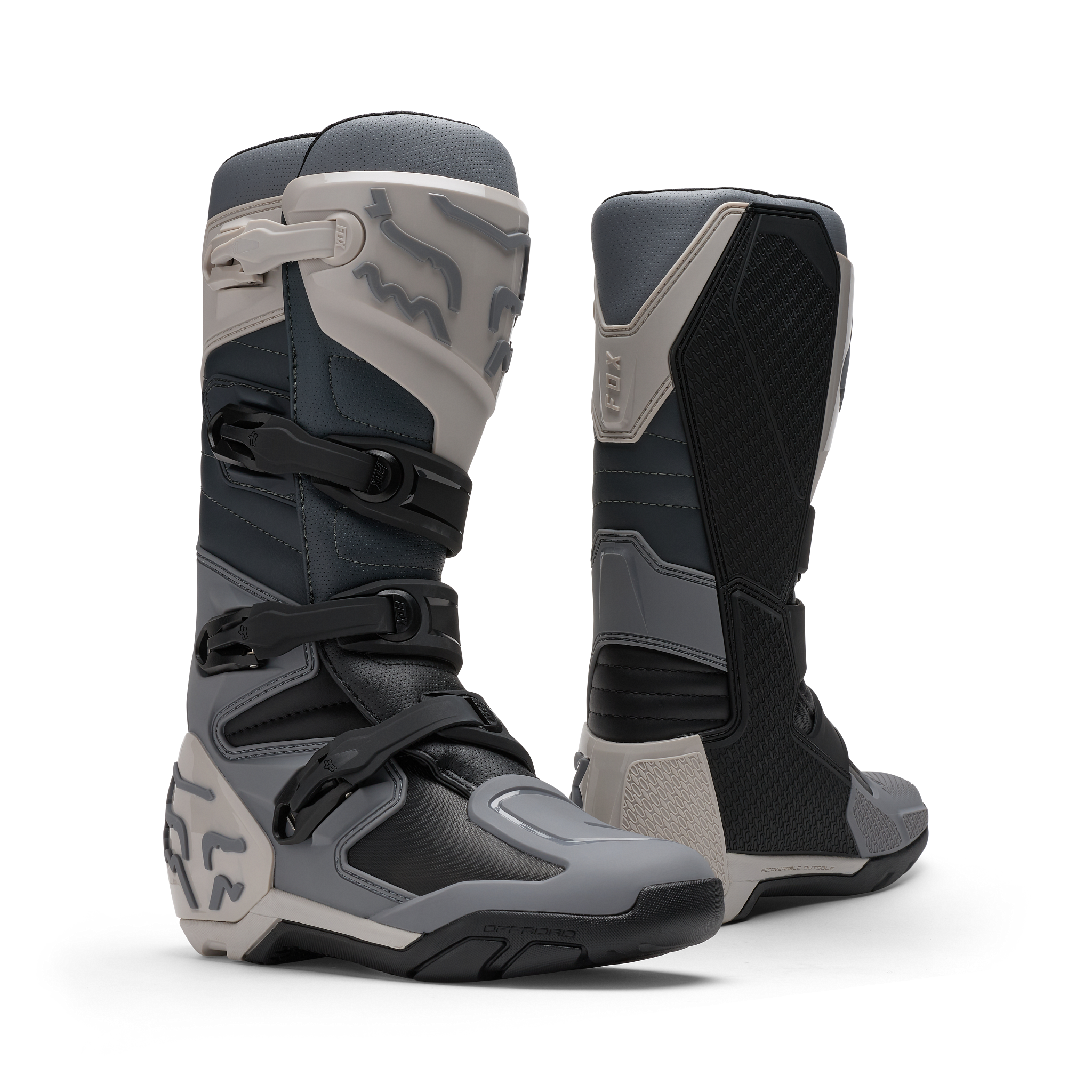 Fox Racing COMP 5 オフロードブーツ グレー Comp X Off Road Boots