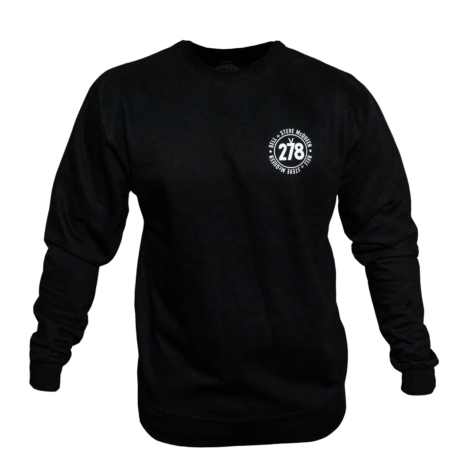 PS M LS CREW SWEATSHIRT SMQ BELIEVE BK S