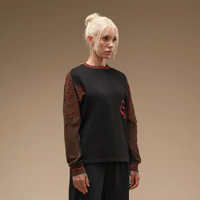 Fox Kk Perforated Long Sleeve Tee