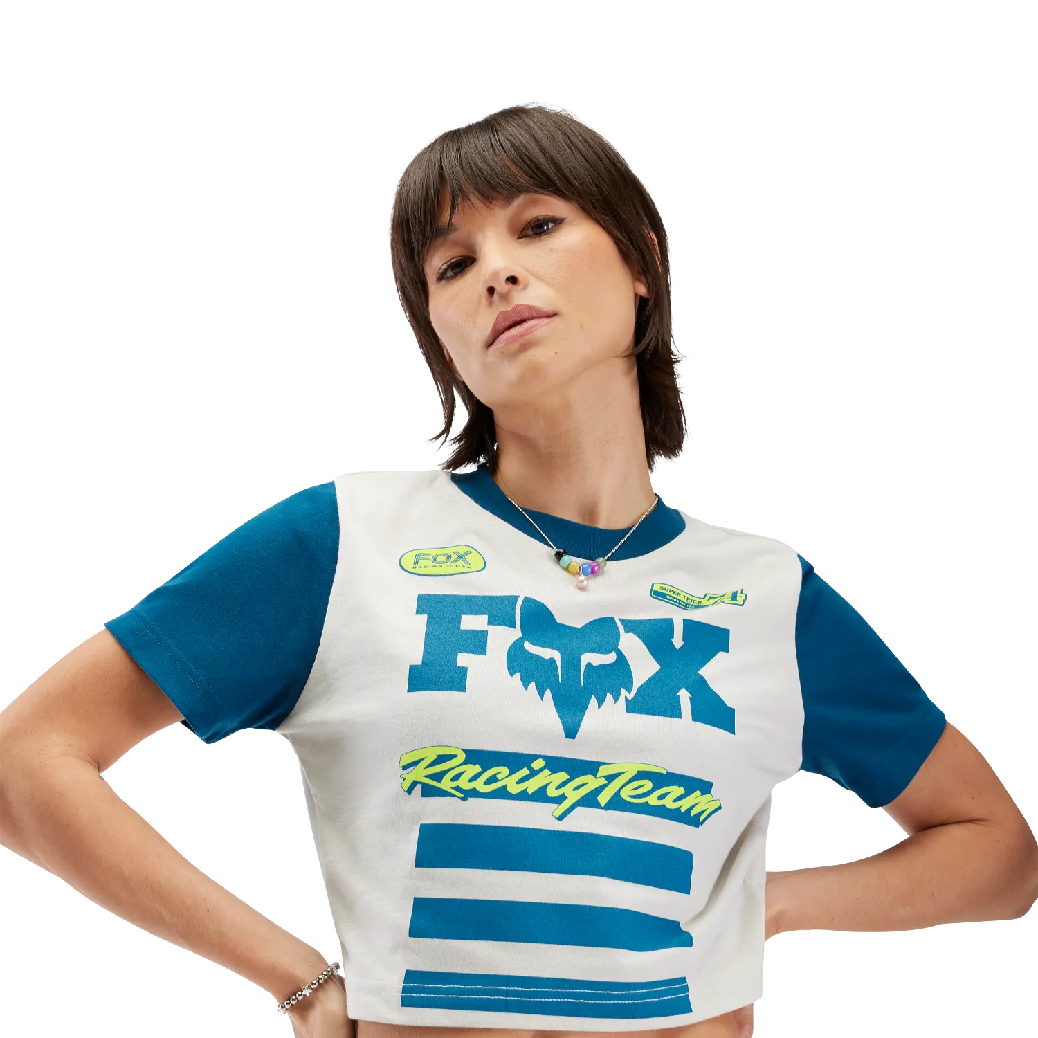 W SUPER TRICK BABY TEE 