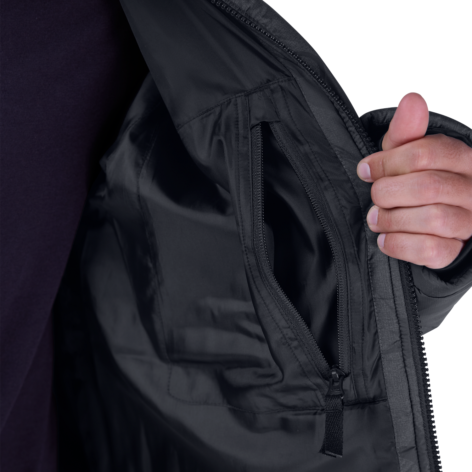 Ridgeway Bedruckte Hi-Loft-Jacke