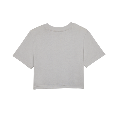 W RACE SPEC BABY TEE [LT GRY] L