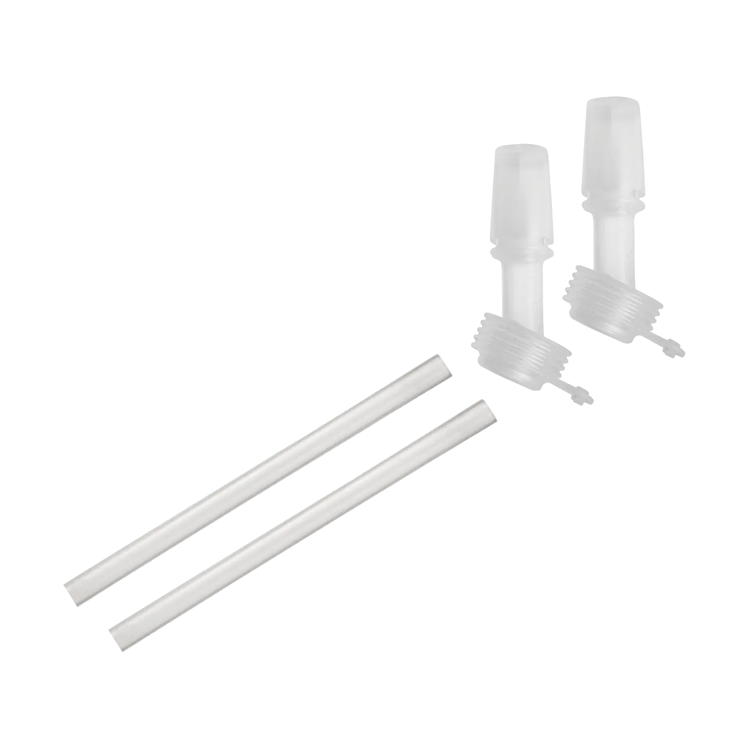 eddy+ Kids Bite Valves and Straws Accessory, Clear