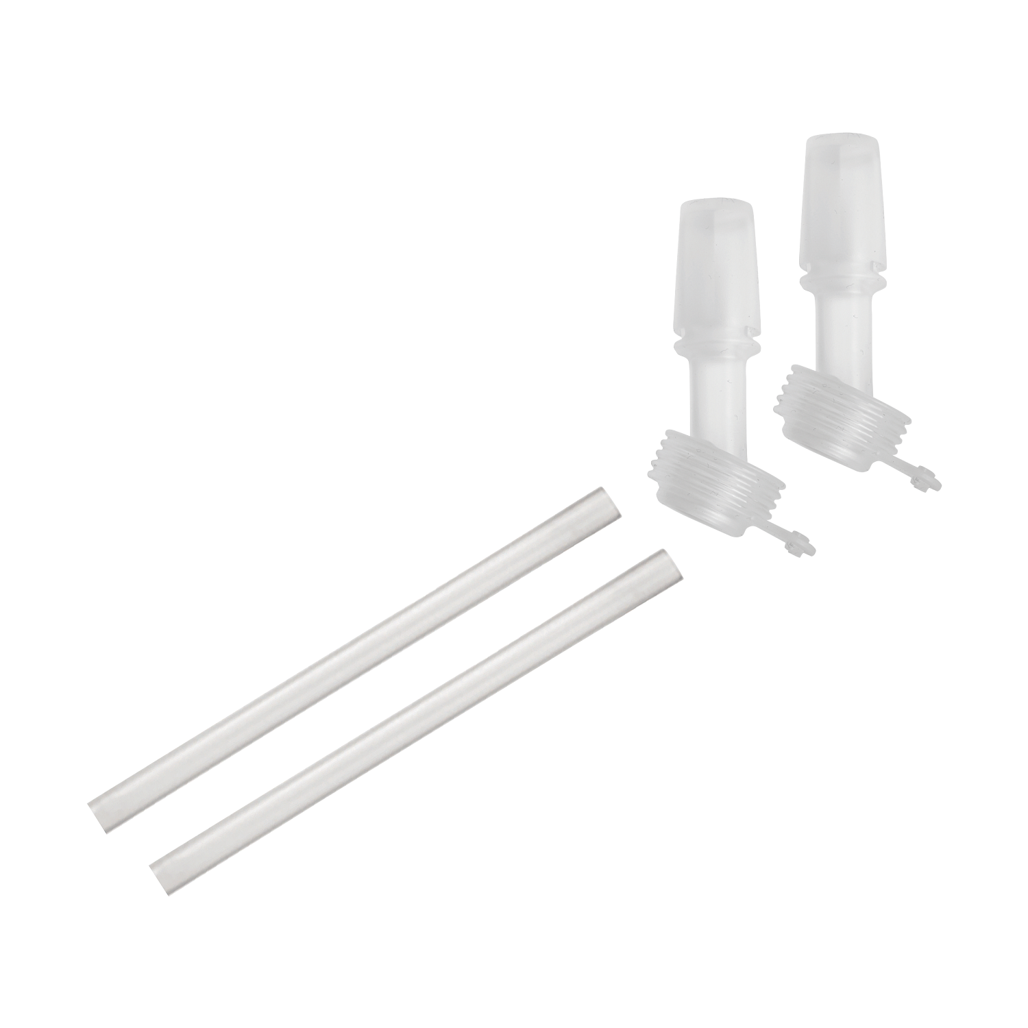 eddy+ Kids Bite Valves and Straws Accessory, Clear