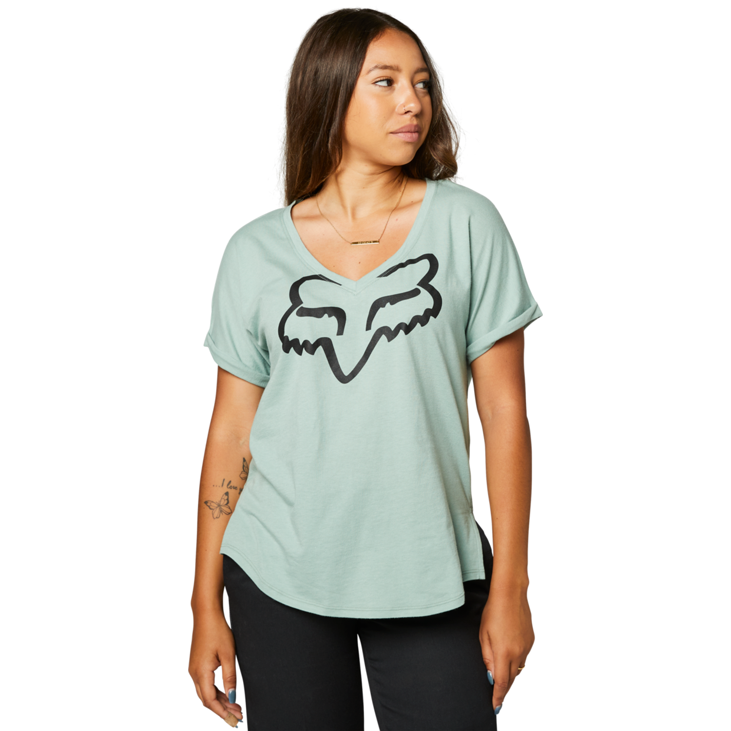 Womens Boundary V-Neck Tee