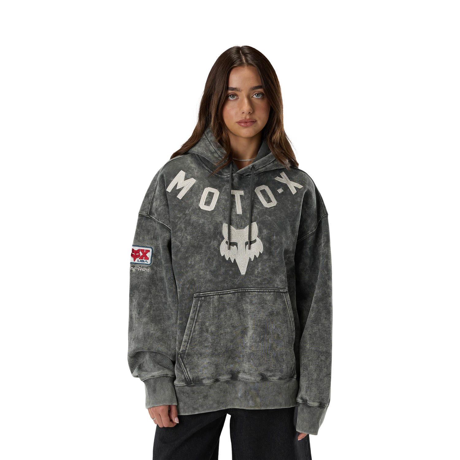 Moto-X Heavyweight Fleece Pullover Hoodie