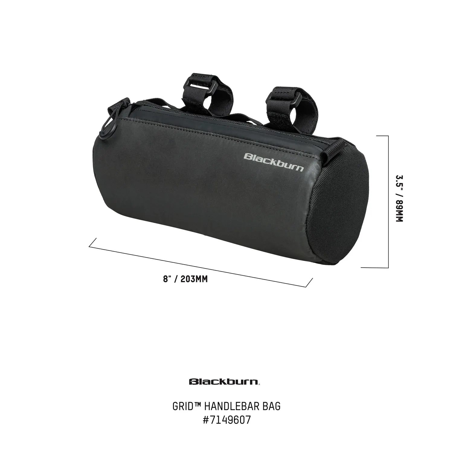 BBN GRID HANDLEBAR BAG BLACK 25