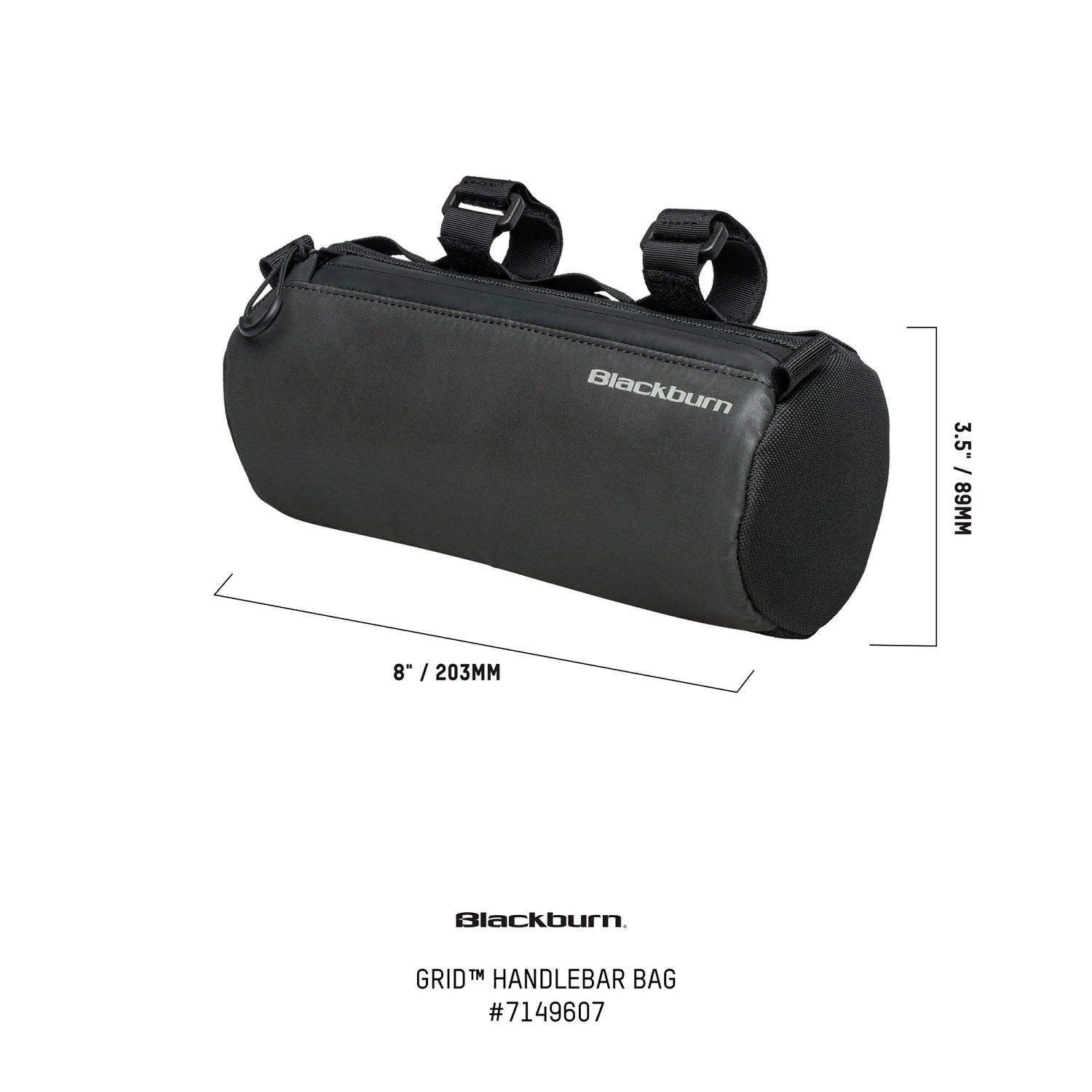 BBN GRID HANDLEBAR BAG BLACK 25