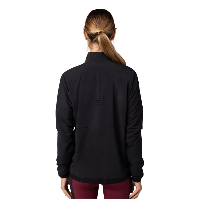 WOMENS WARM UP ALPHA JACKET [BLK] M