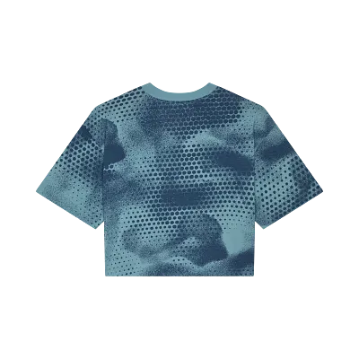 T-shirt AOP Oversized Crop Tech pour femme