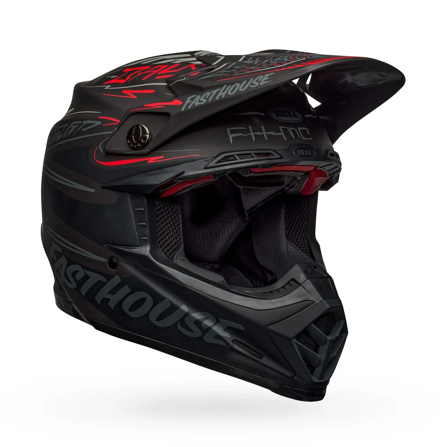 PS MOTO-9 FLEX FHDID21 MT BK/GY/RD S