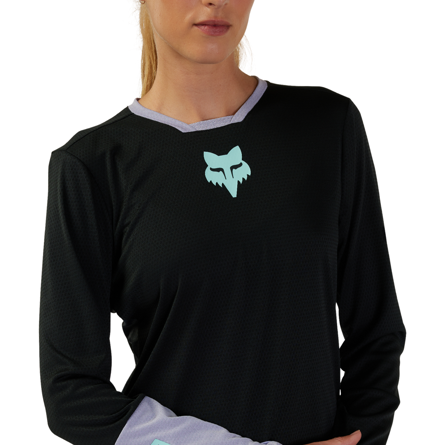 Damesshirt Women's Defend Race Met Lange Mouw
