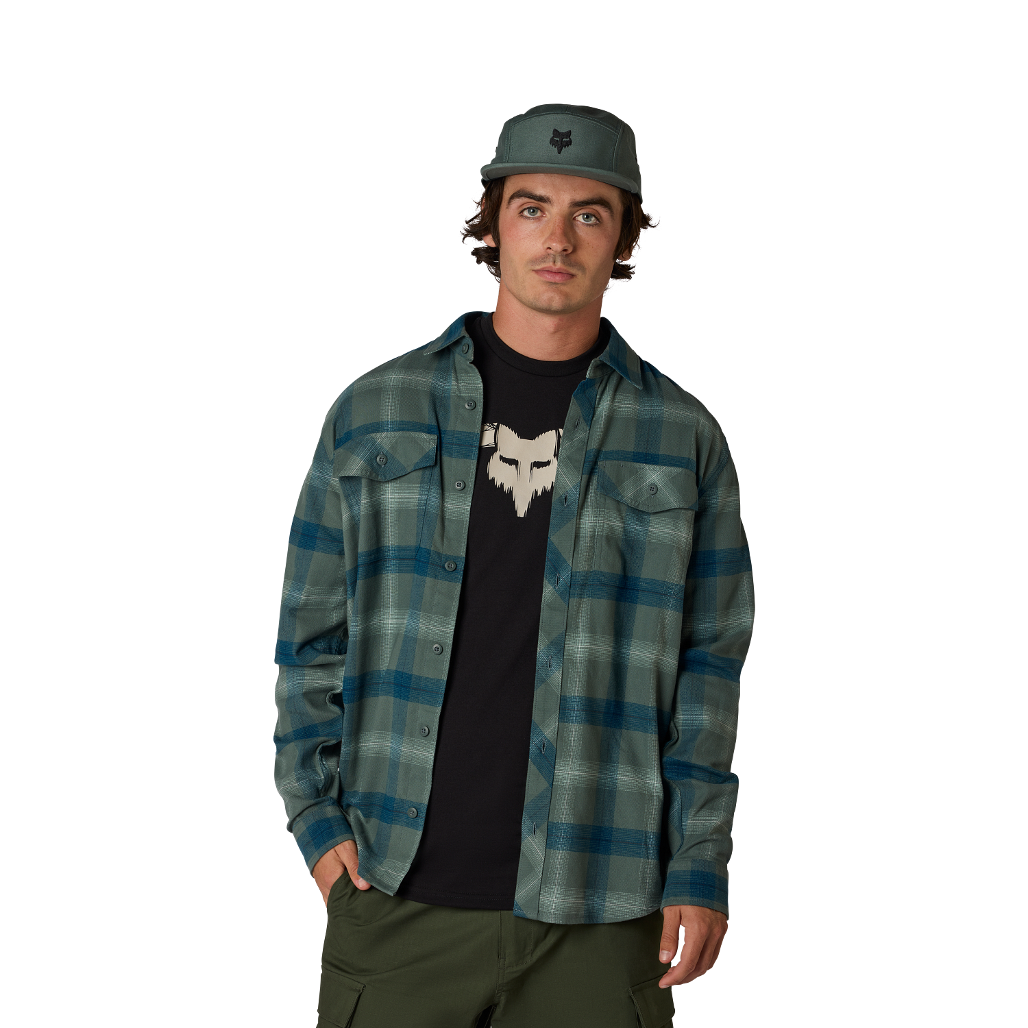 Survivalist Core Flannel Langarmhemd