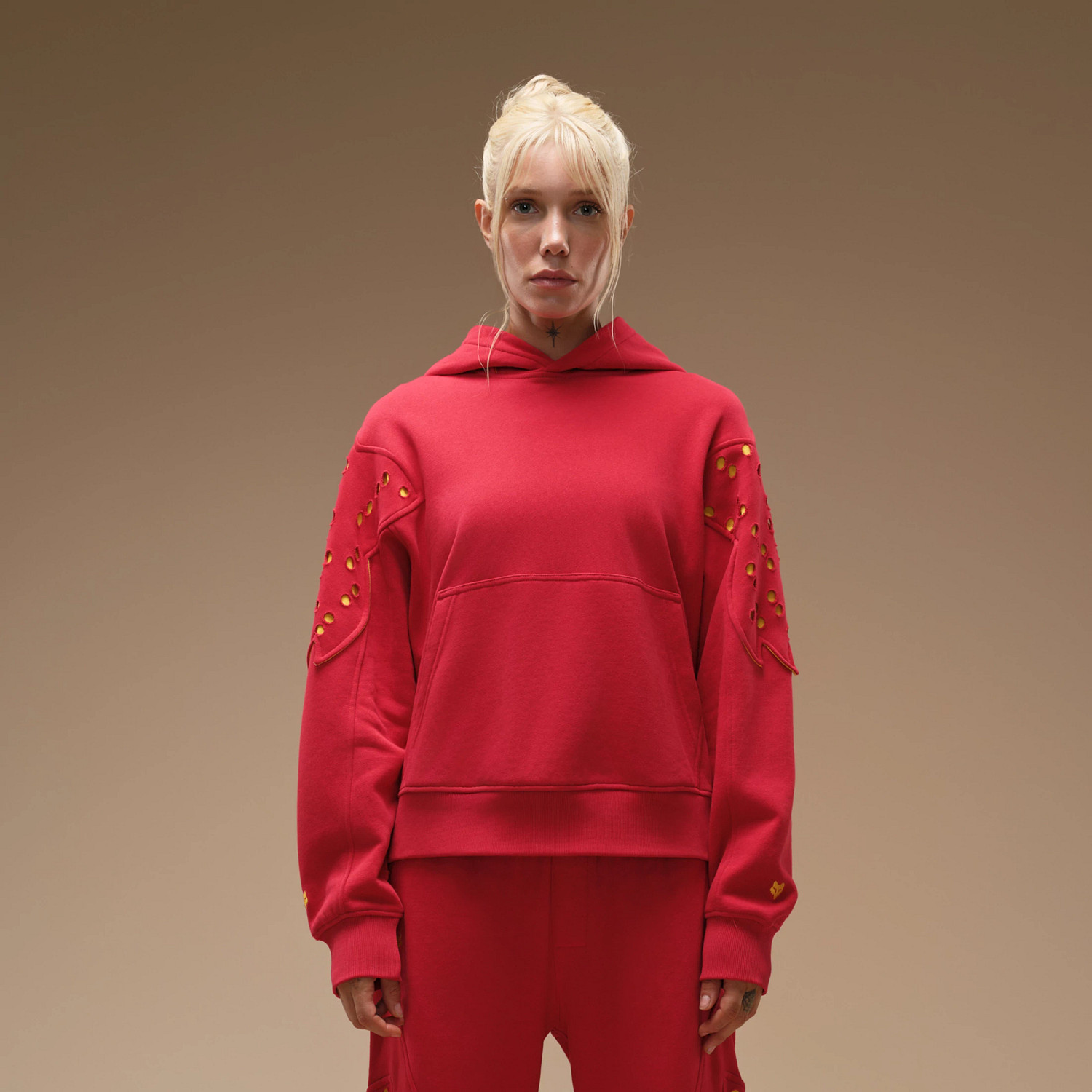 Fox KK Perforated Fleece Hoodie
