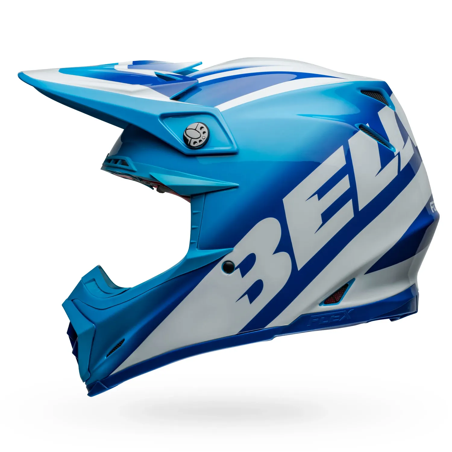 PS MOTO-9S FLEX RAIL BL/WH XL