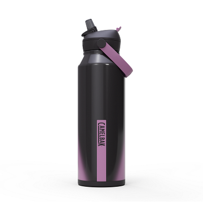Botella t&eacute;rmica Thrive&trade; Flip Straw 1,2 L &ndash; acero inoxidable