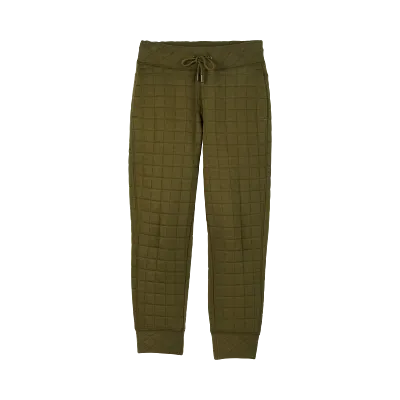 Womens Quilted Joggers