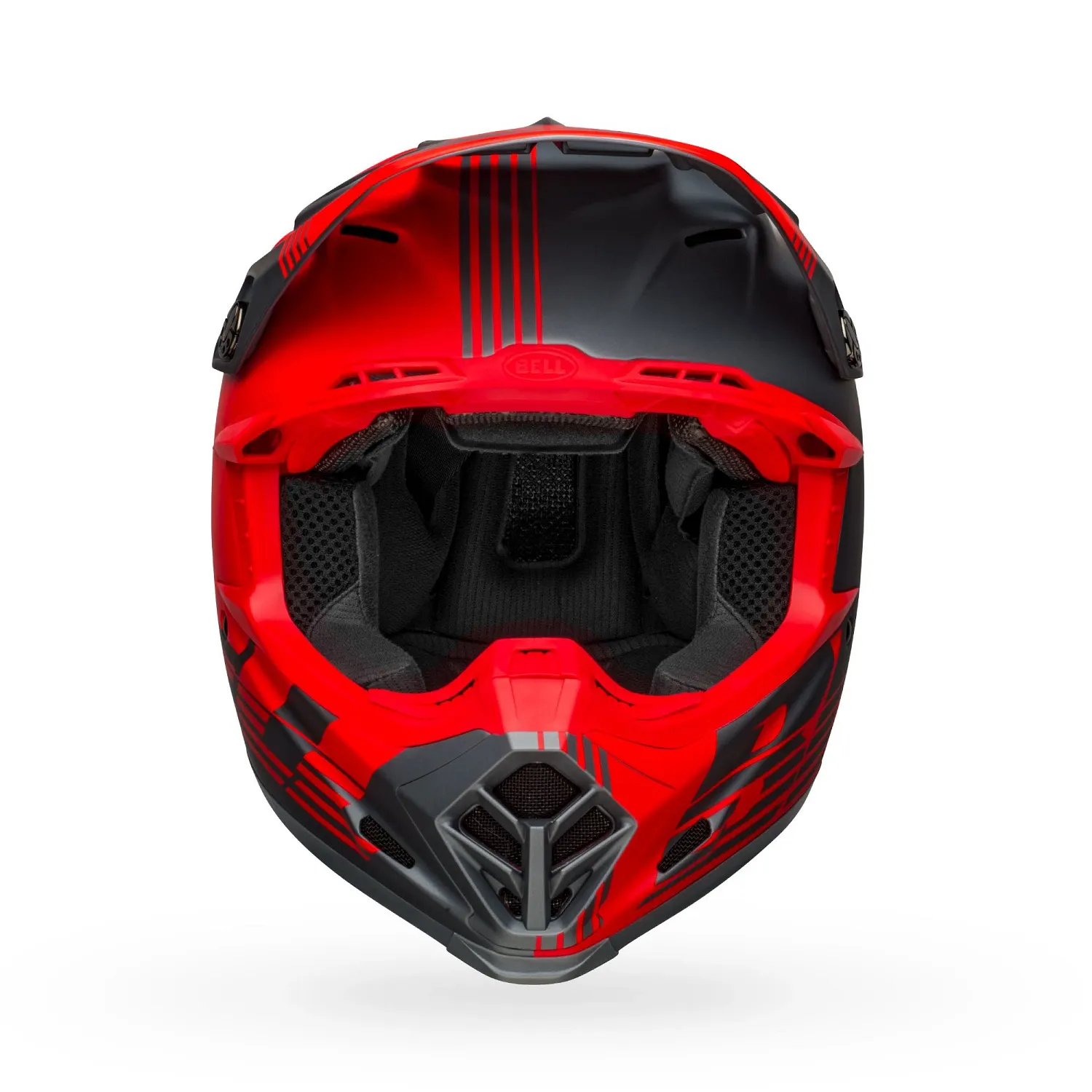PS MOTO-9 FLEX LOUVER MT GY/RD M