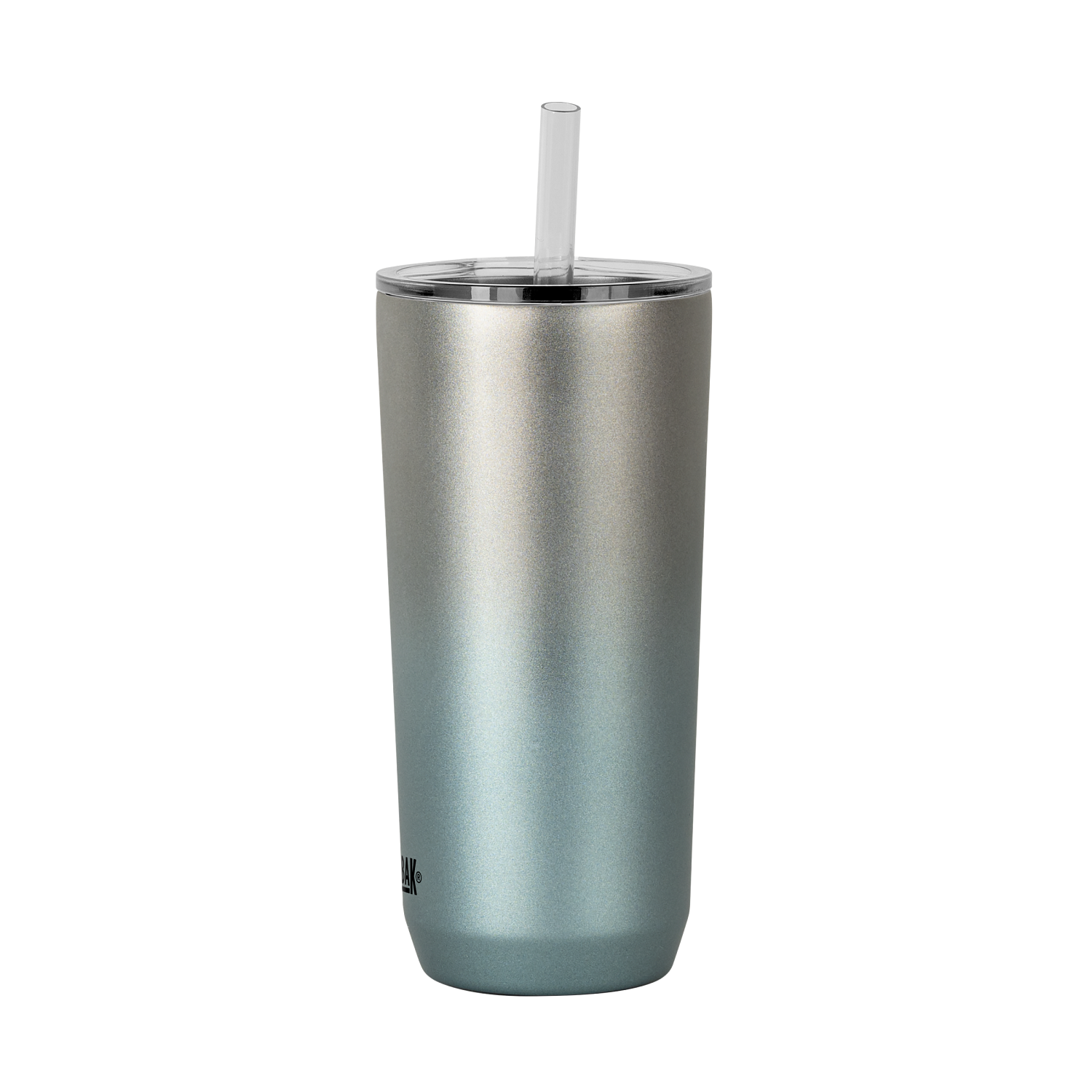 Straw Tumbler, SST Vacuum Insulated, 20oz, Silver Mint Ombre, FW, LE