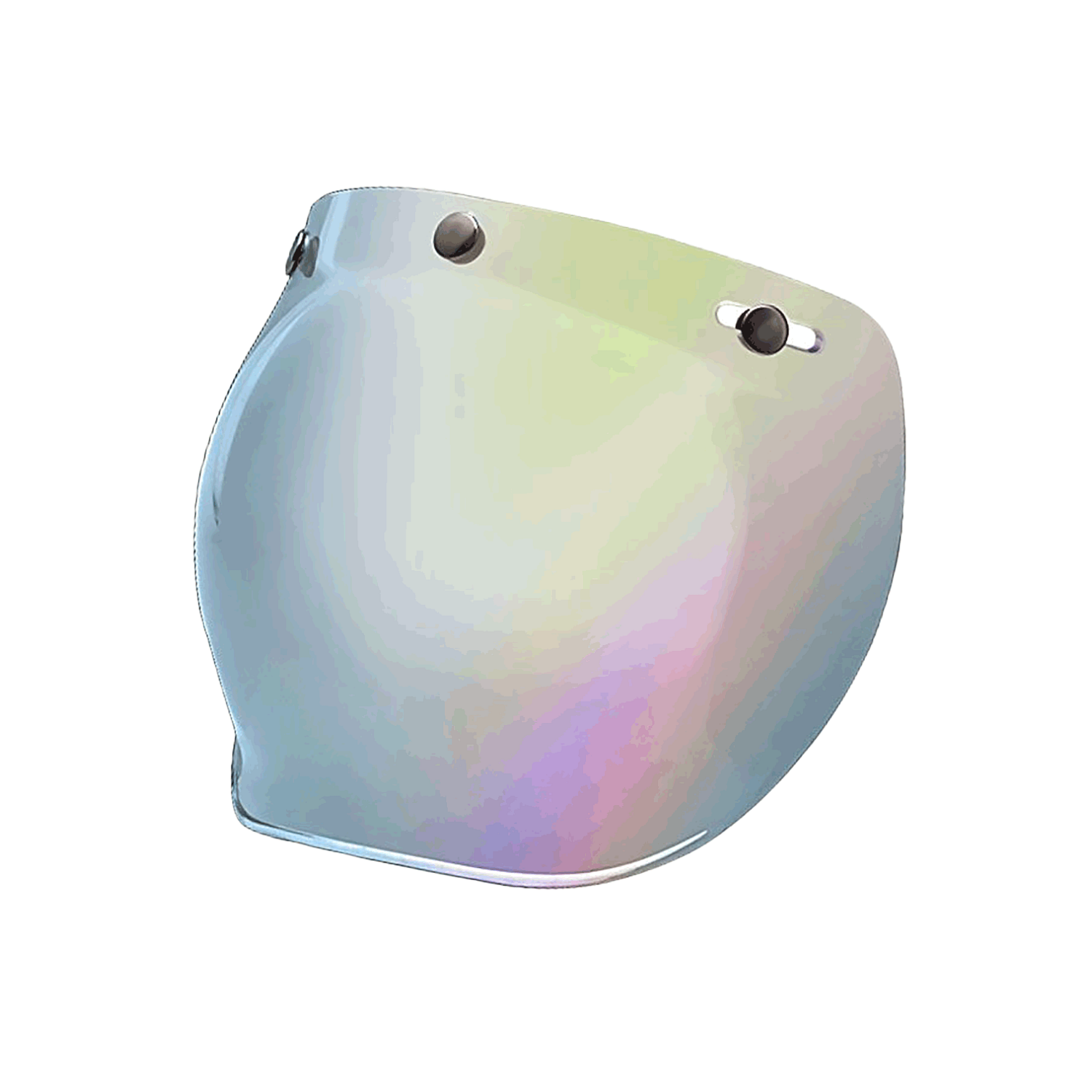 CUSTOM 500 BUBBLE SHIELD 5-SNAP[BLK IRI] OS