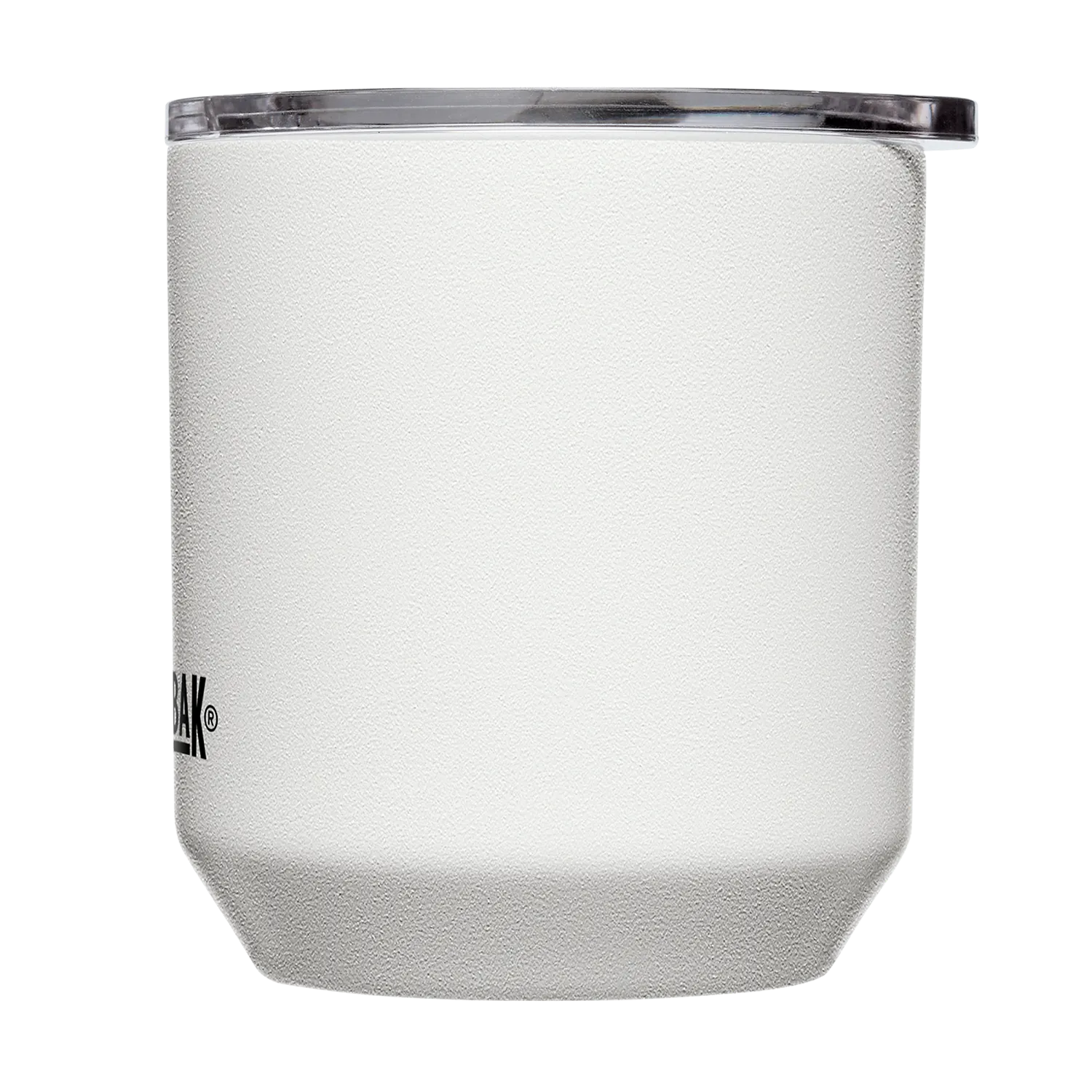 Rocks Tumbler, SST Vacuum Insulated, 10oz, White