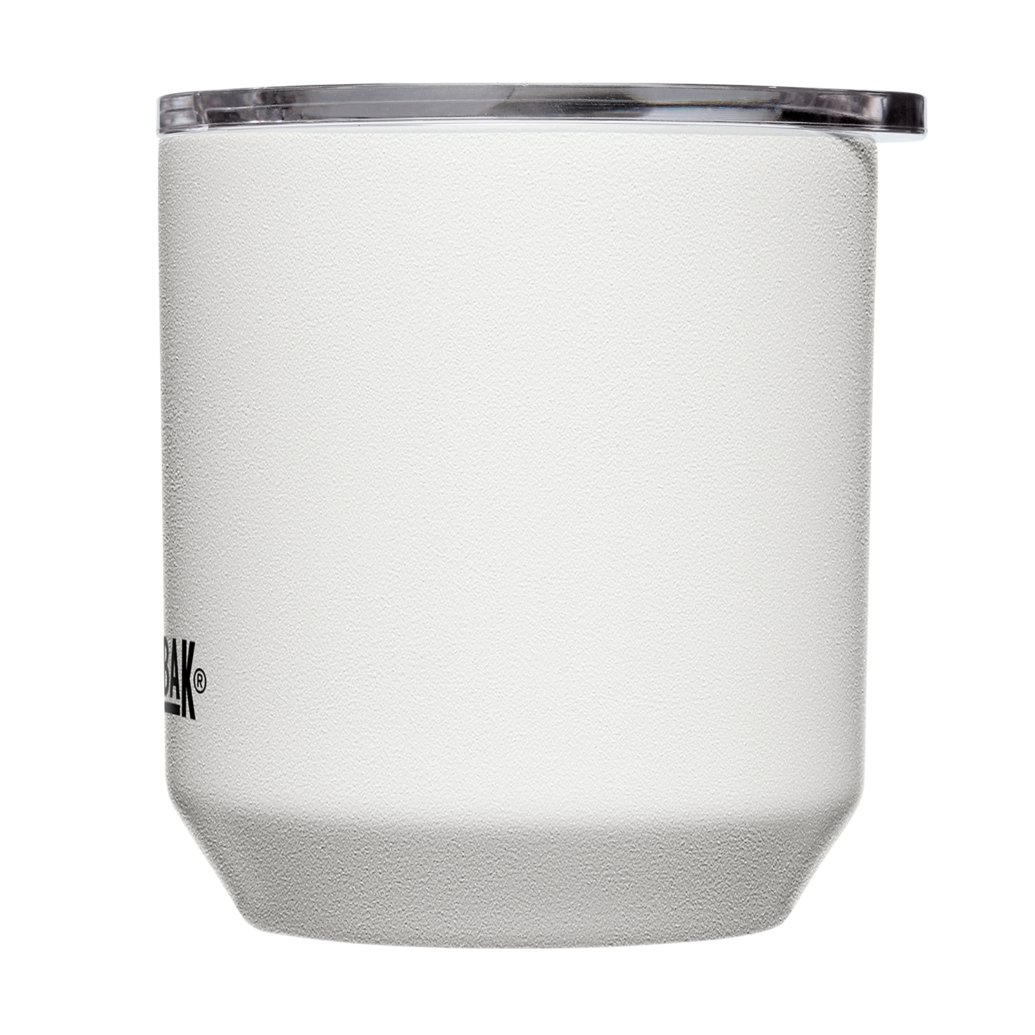 Rocks Tumbler, SST Vacuum Insulated, 10oz, White