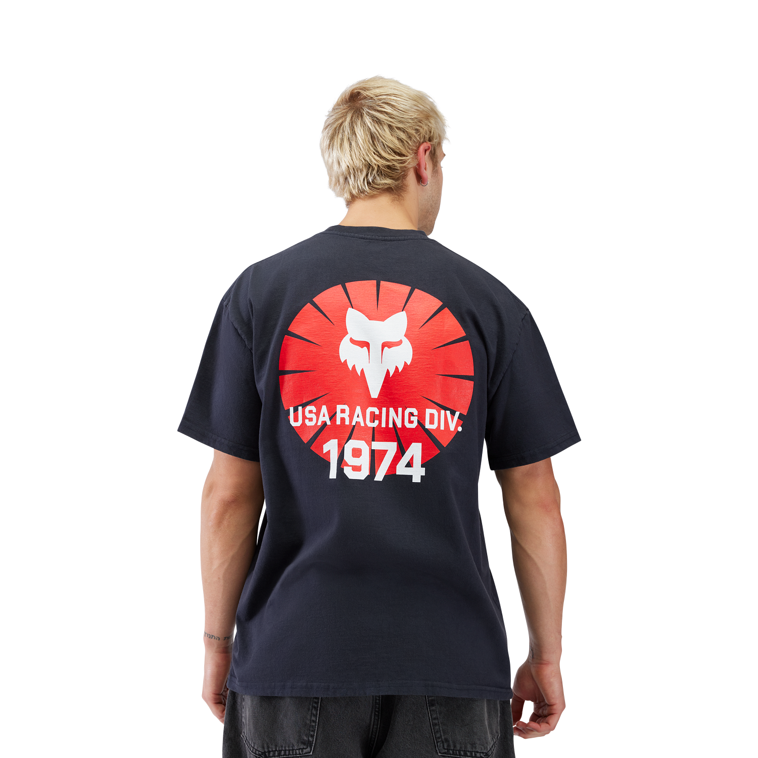 FOX DIAL SS TEE [BLK] S