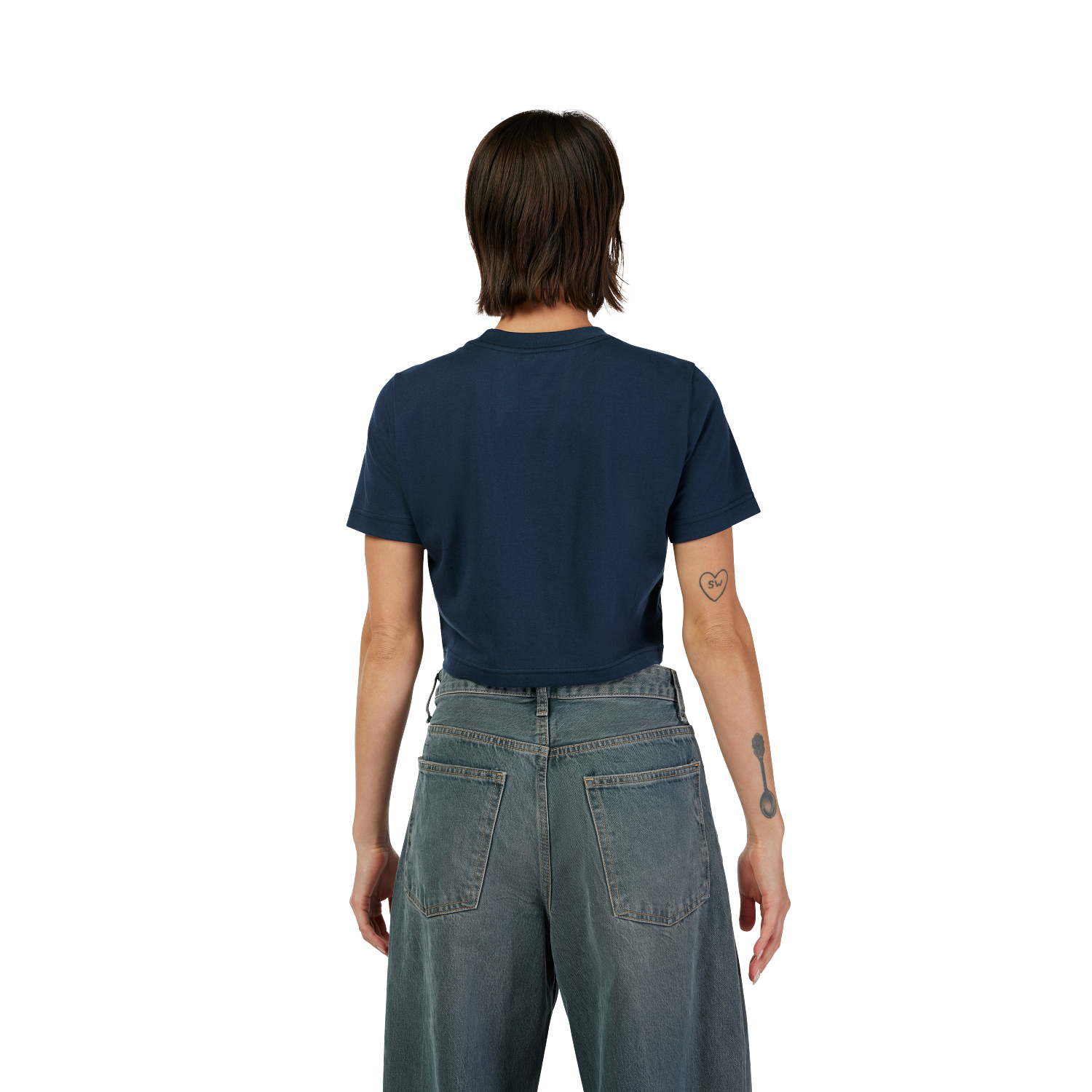 Womens Fox USA Baby Tee