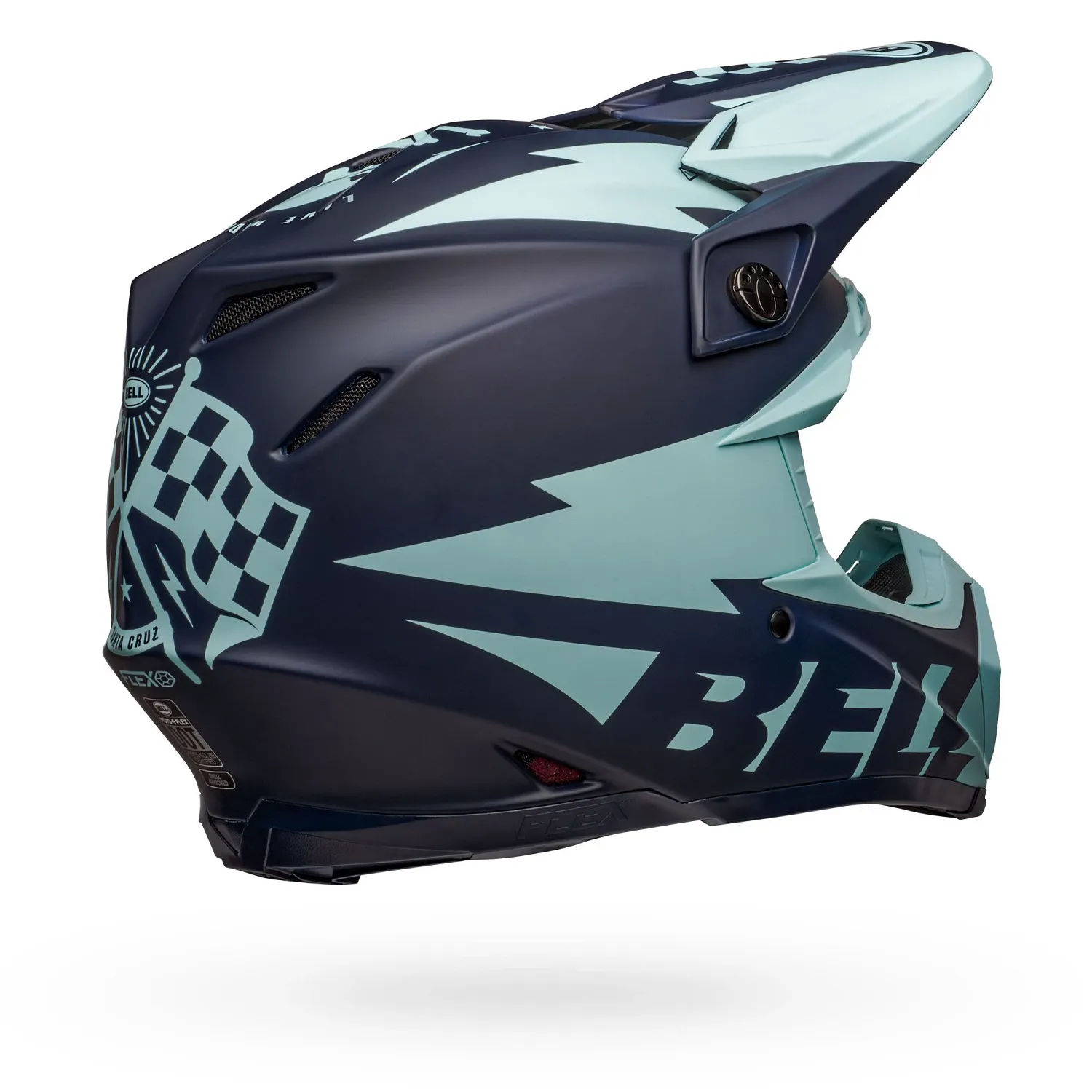 PS MOTO-9 FLEX BRKWY MT NVY/LT BL L