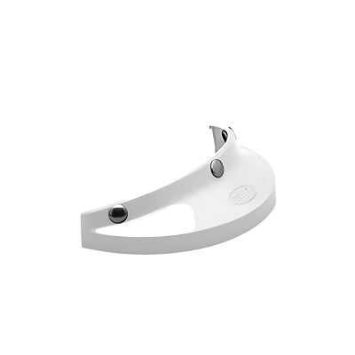 CUSTOM 500 520 VISOR 3-SNAP [WHT] OS