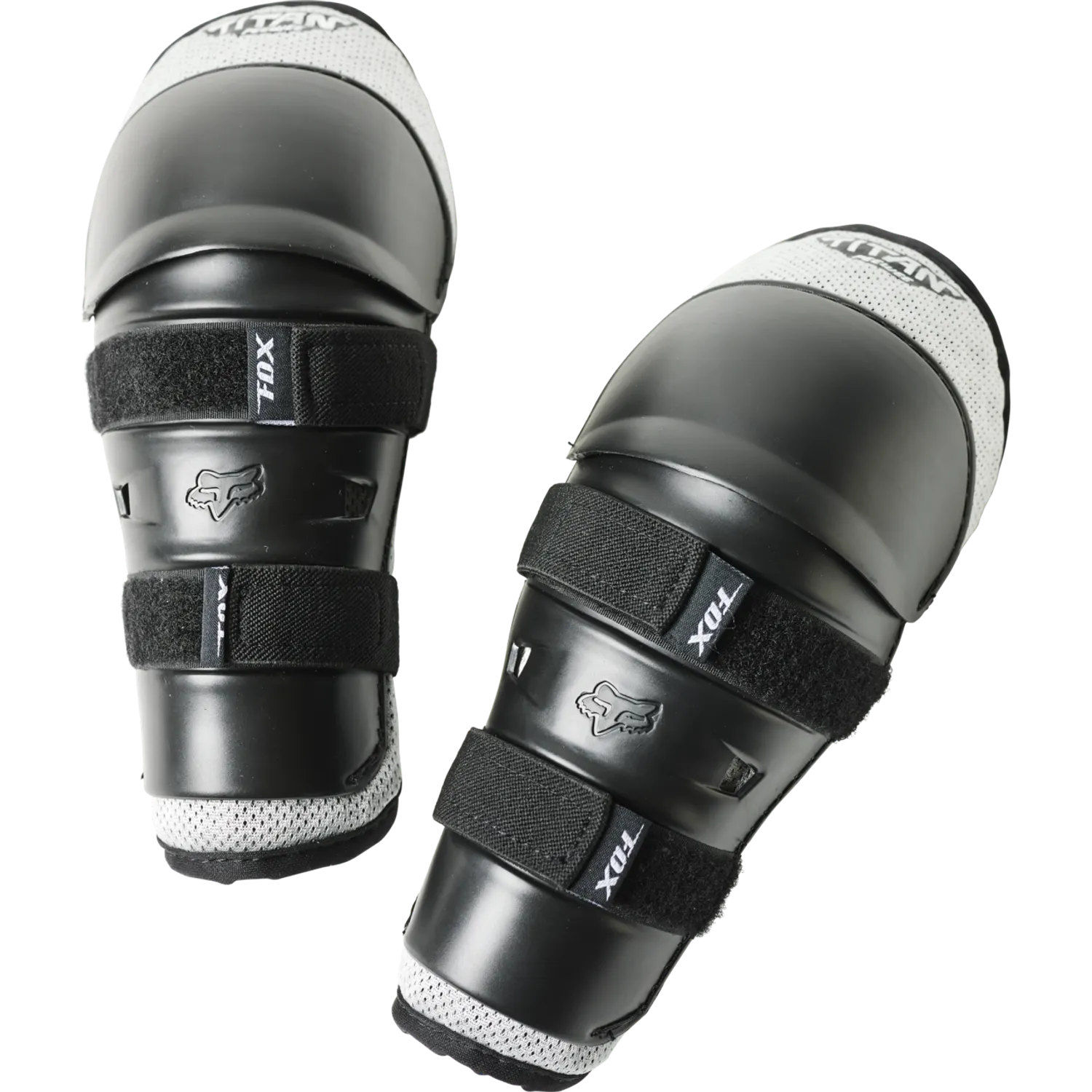 PeeWee Titan Knee/Shin G [Black/Silver] OS