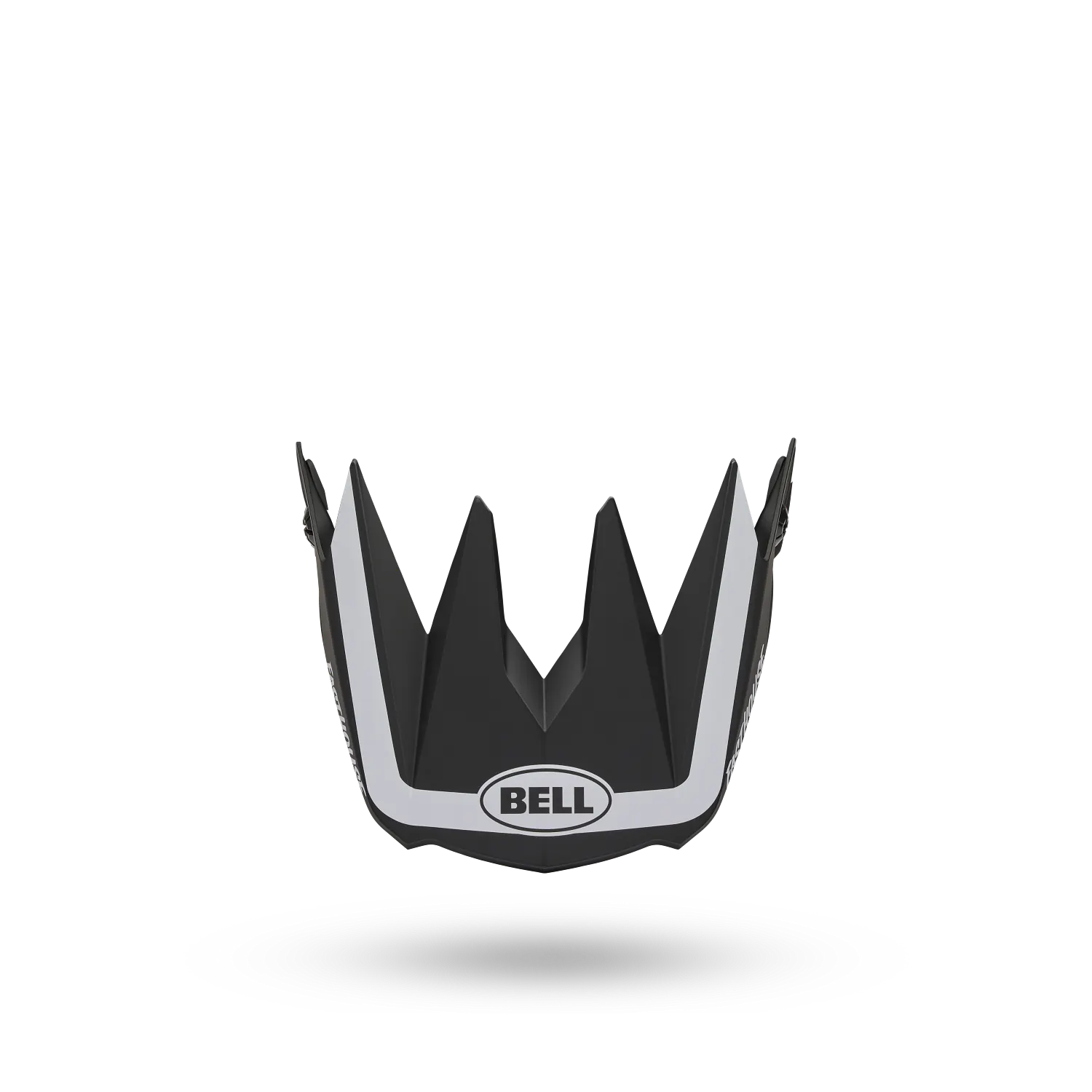 BS FULL-10 MIPS FH STRIPE VISOR BK/WH OS