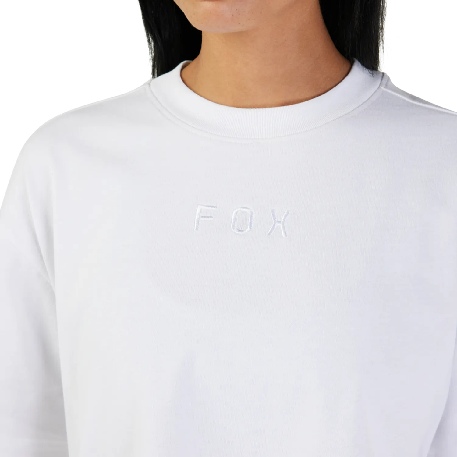 Camiseta Premium Wordmark Crop para Mujer