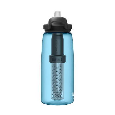 eddy+ 32oz, filtered by LifeStraw, True Blue