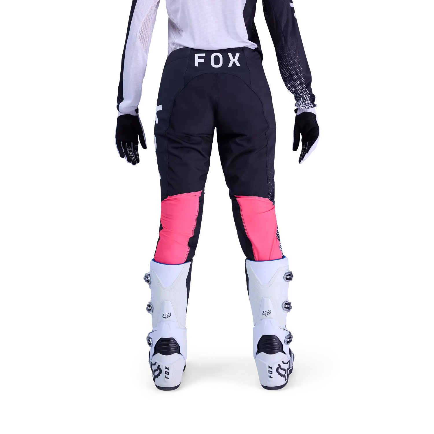 WMNS FLEXAIR FRACTURE PANT [WHT/BLK] 2