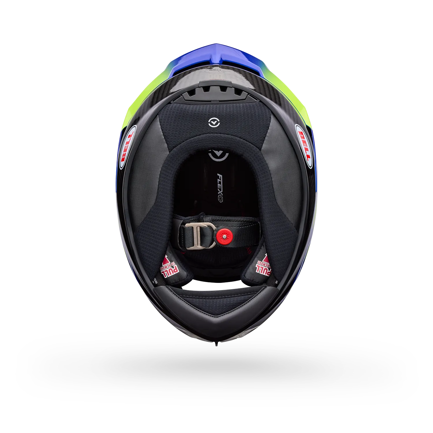 PS RACESTAR DLX FLEX GRID  BL/YL M DOT