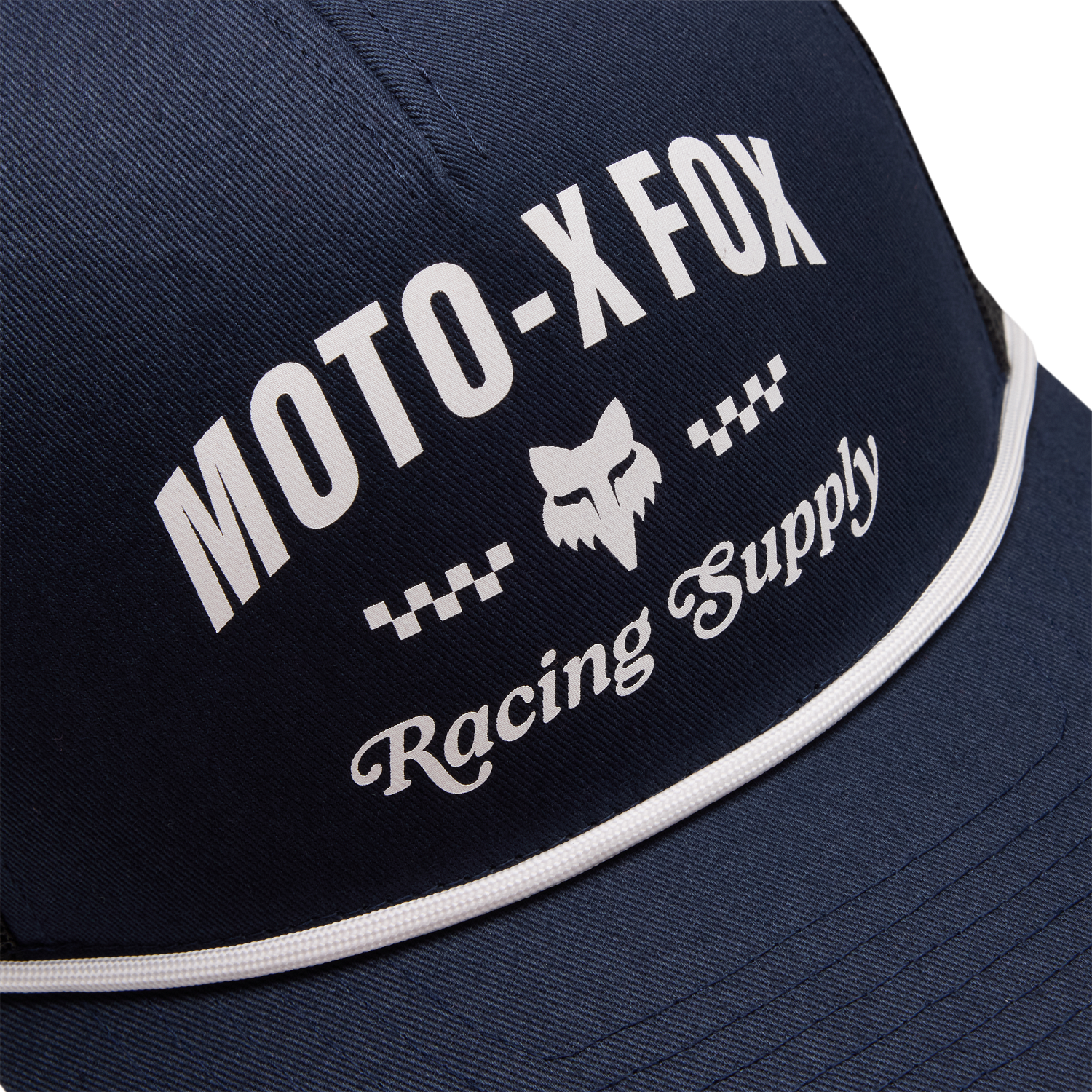 W SUPPLY MESH ROPE TRUCKER [MDNT] OS