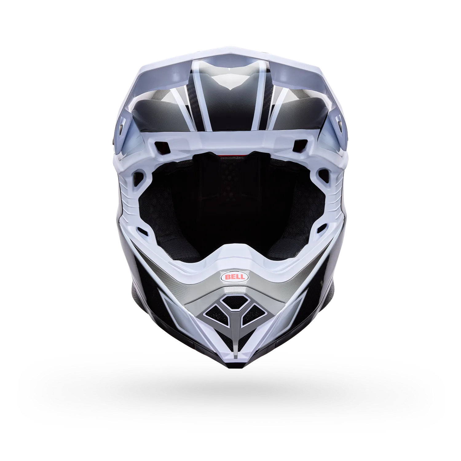 MOTO-10 SPHERICAL GRID ECE [WHT/BLK/GRY] XL