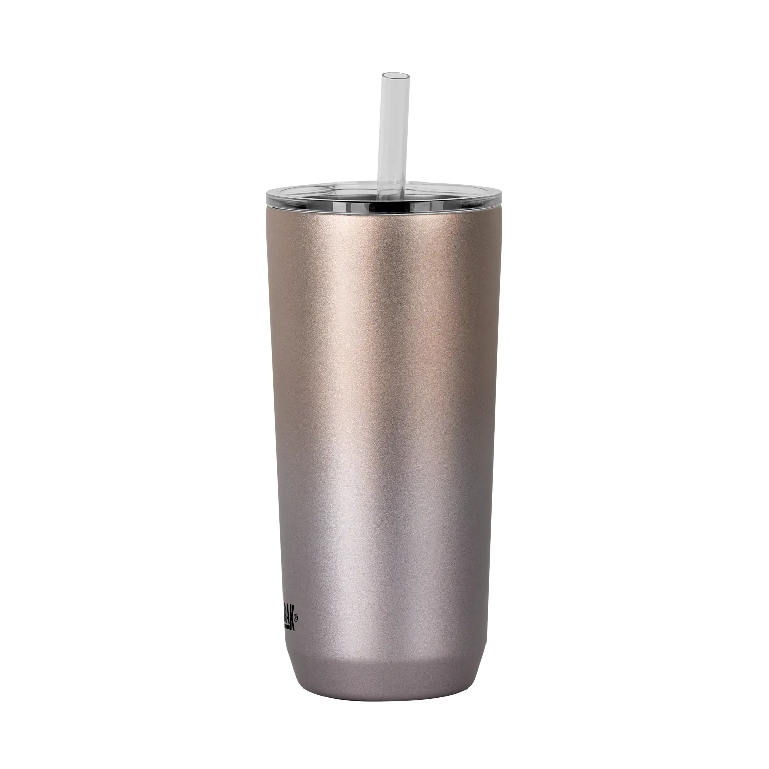 Straw Tumbler, SST Vacuum Insulated, 20oz, Rose Gold Ombre, FW LE