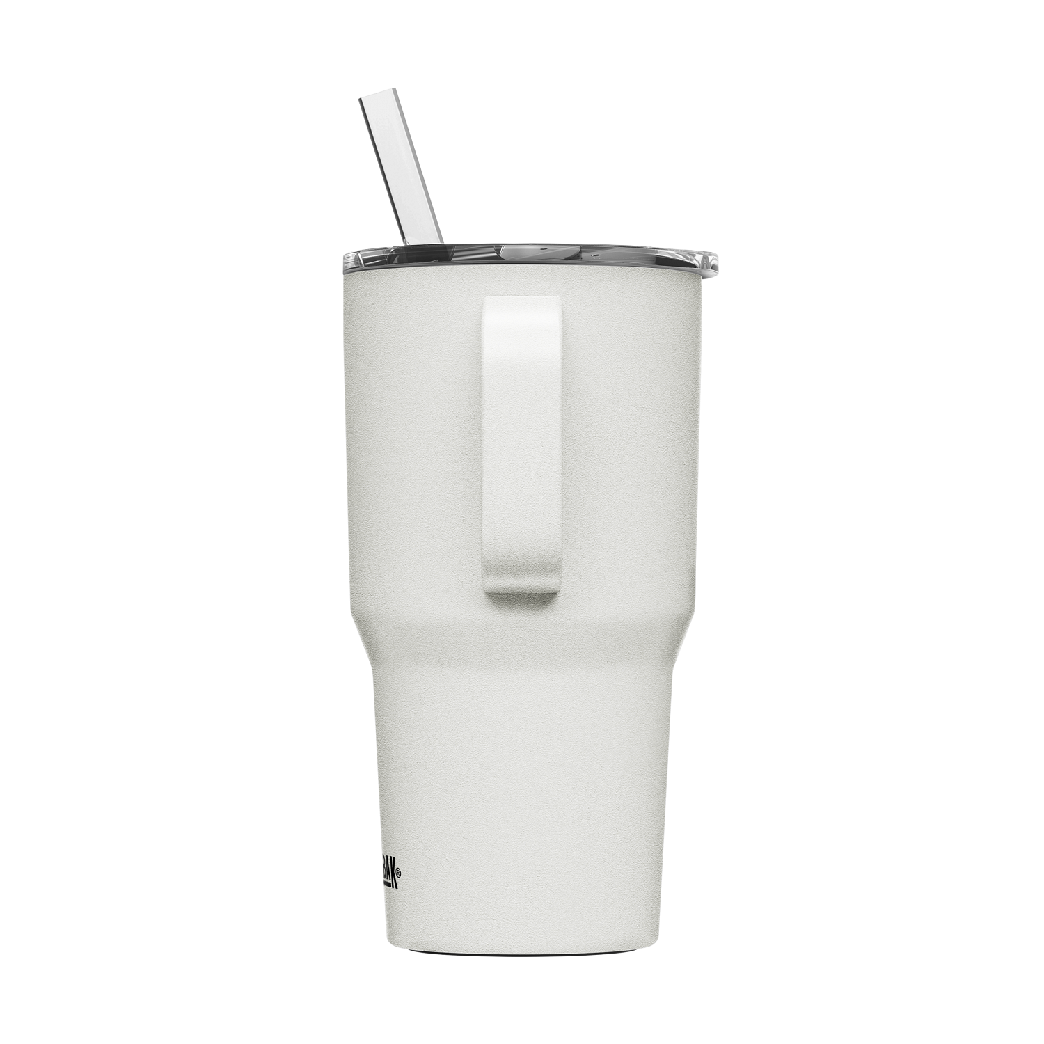 Straw Mug, SST Vacuum Insulated, 24oz, White