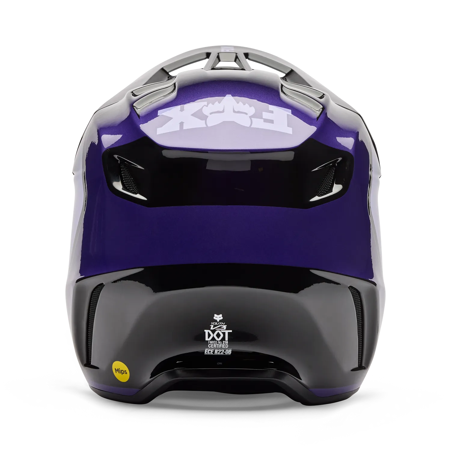 YTH V3 SPIRE HELMET [BLK/PUR] YS