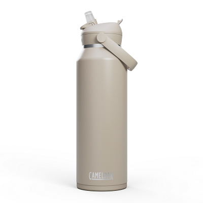 Thrive&trade; Flip Straw 40oz Bottle, Insulated Stainless Steel