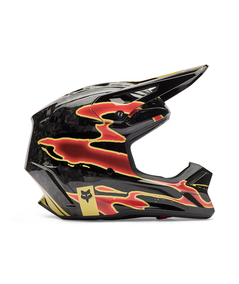 Fox Racing V3 Rs Inning Helmet - Black