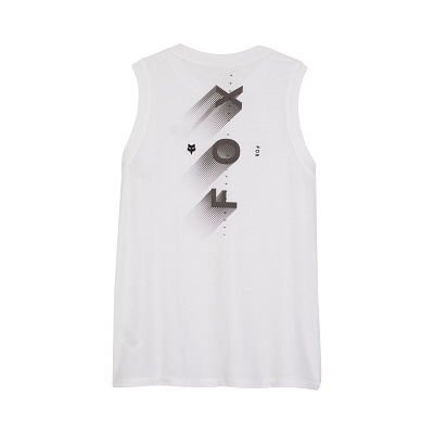 W WAYFARING BIKER TANK [WHT] S