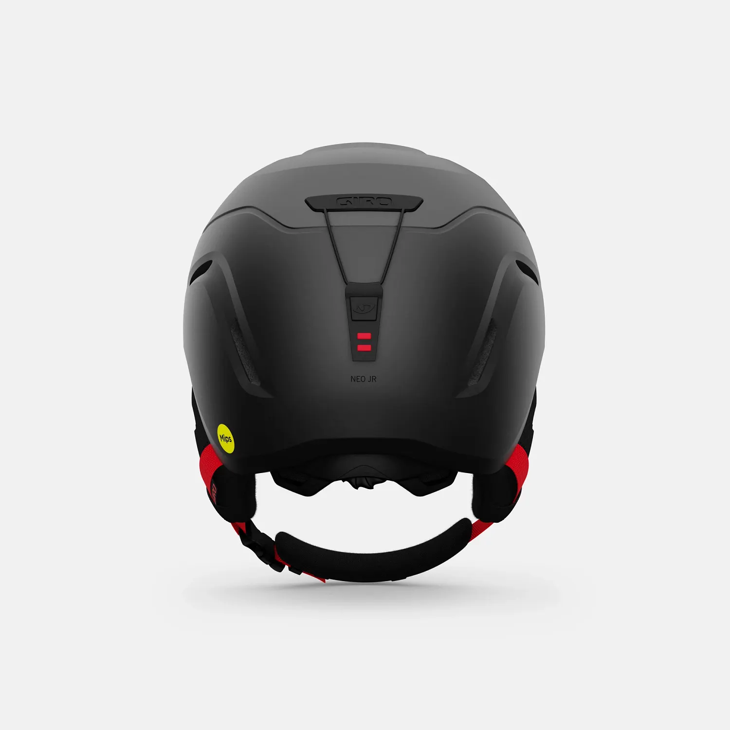 GR NEO JR. MIPS AF MAT GR/BRT RED S 20