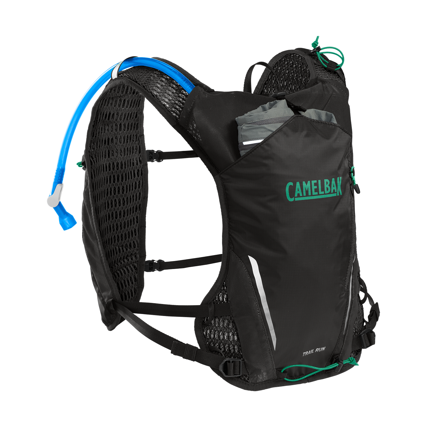 TRAIL RUN VEST 34OZ, [BLK] OS