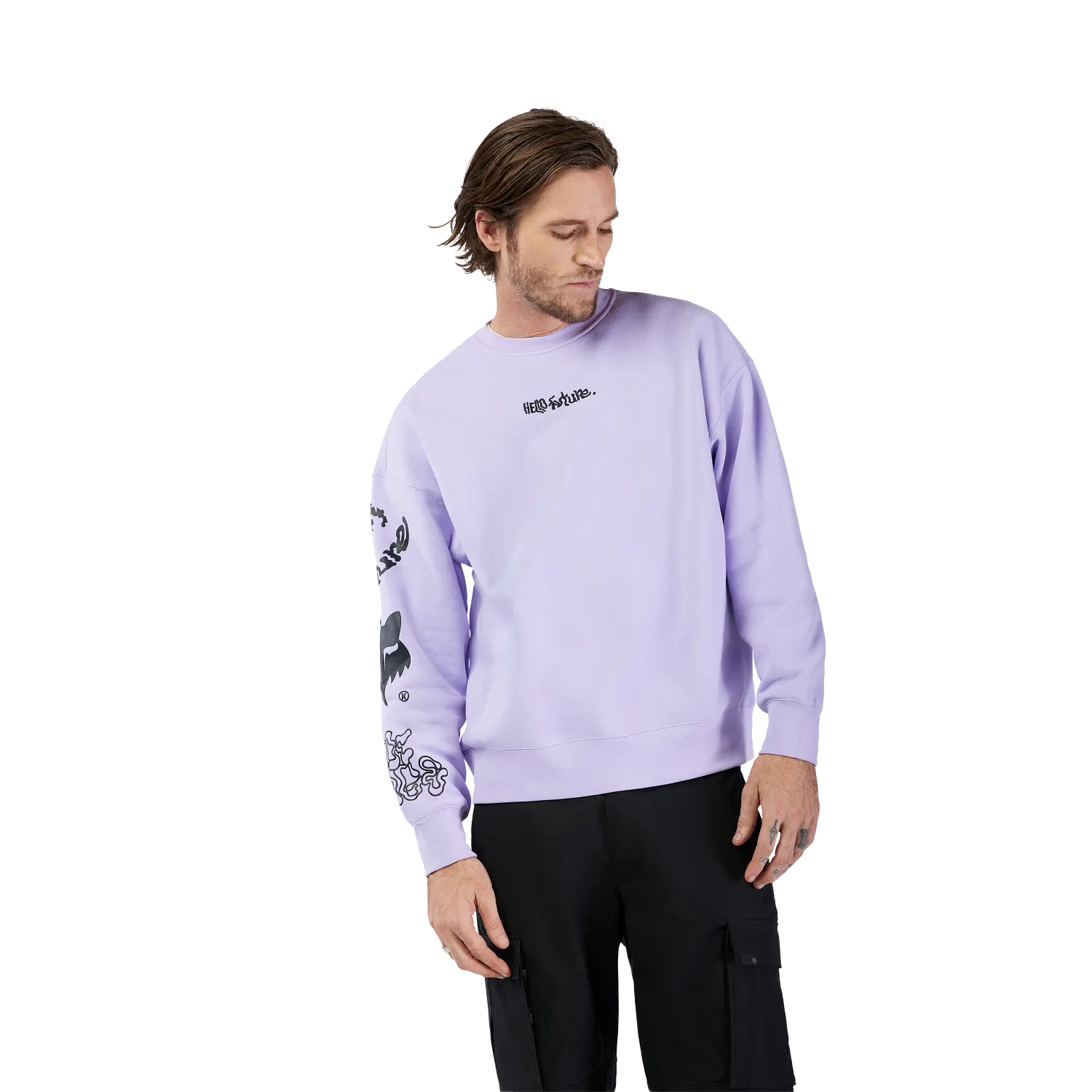 Moletom extragrande Hello Future