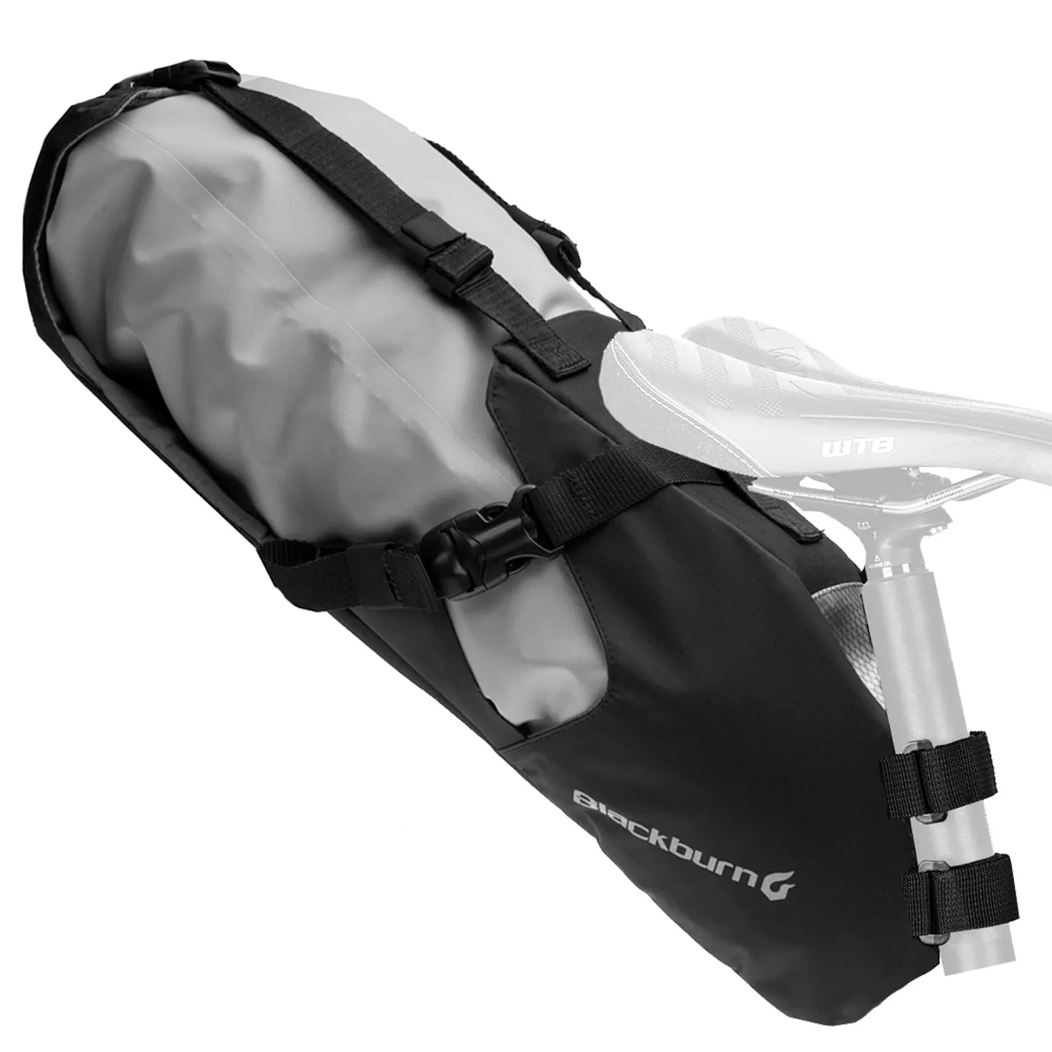 BBN OUTPOST SEAT PACK W/ DRY BAG BLACK